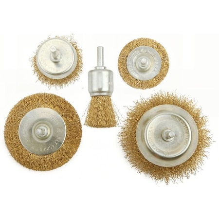 Wokin 5 Piece Wire Brushes Set 771605